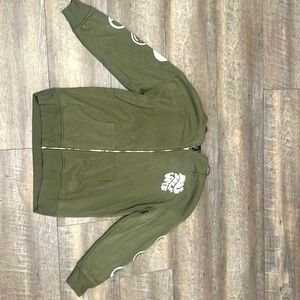 Forever 21 Dark Green Hoodie